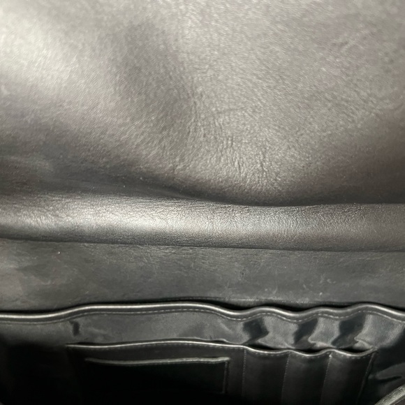 Coach Vintage Leather Essex Briefcase Messenger Bag Unisex - Picture 9 of 10